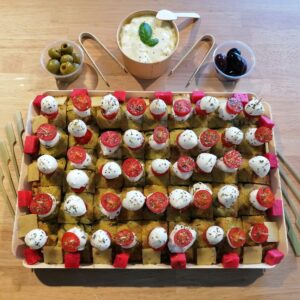 PLATEAUX FOCACCIA PESTO S