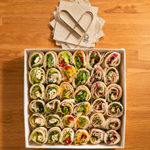 PLATEAU BOUCHÉES DE WRAPS X36